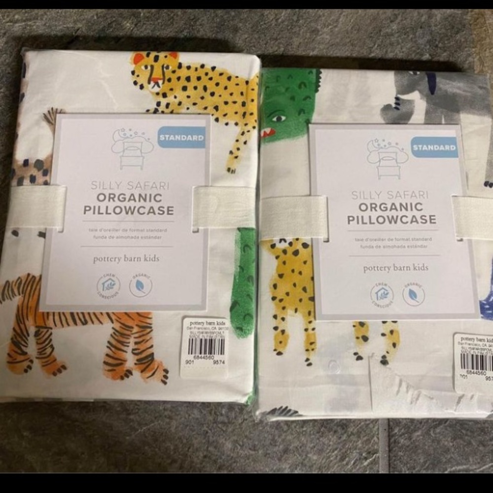 Pottery barn kids pillowcases